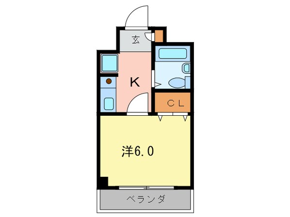 エレガント甲子園の物件間取画像